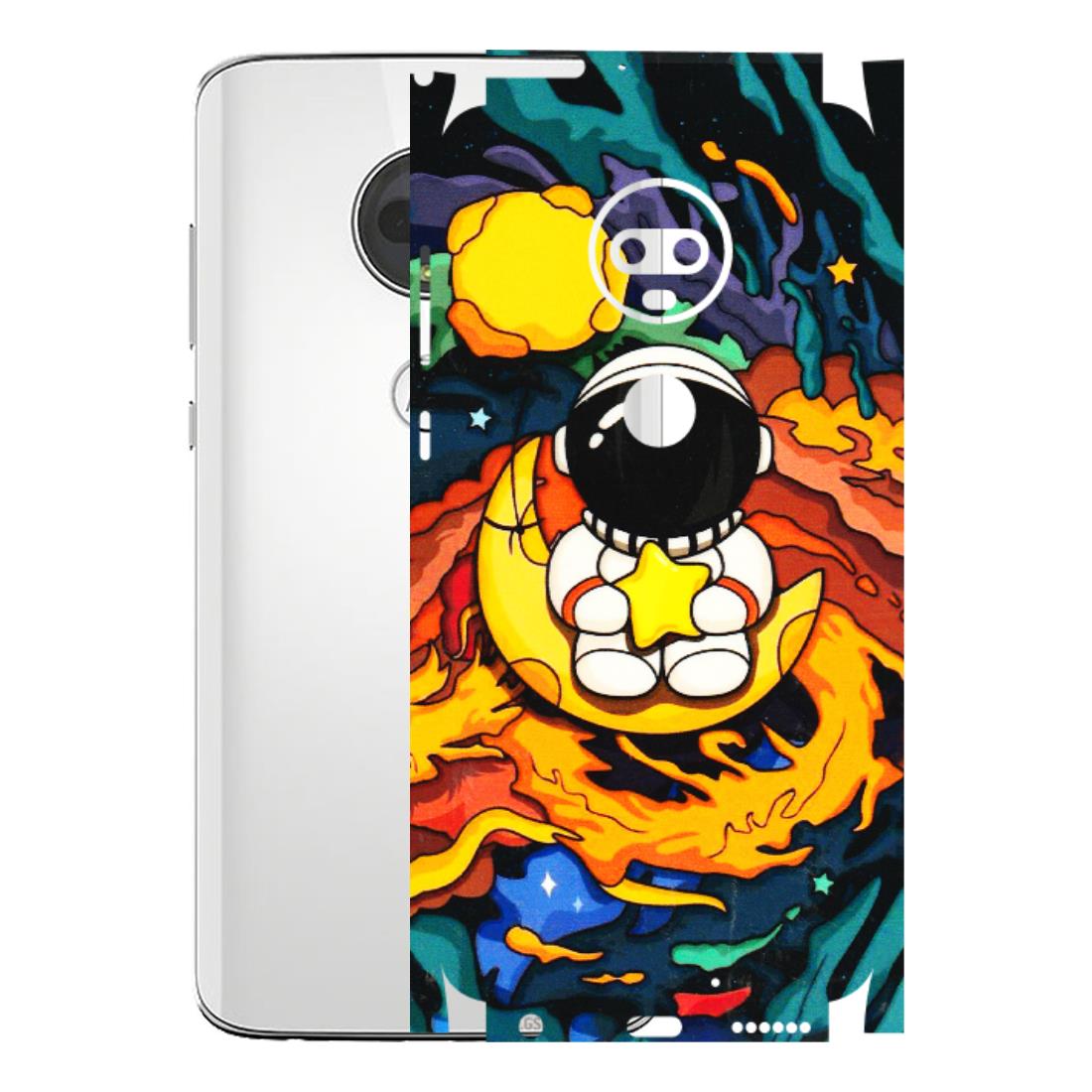 Motorola Phone Skins (All Models) - Baby Astronaut - 3D Embossed Finish (L-197) Motorola Moto G7