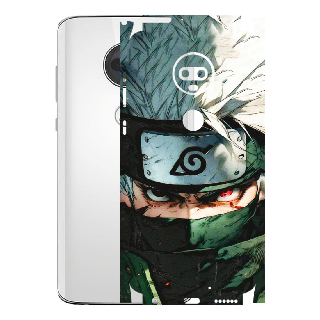 Motorola Phone Skins (All Models) - Kakashi Red Eye Focus - 3D Embossed Finish (L-227) Motorola Moto G7