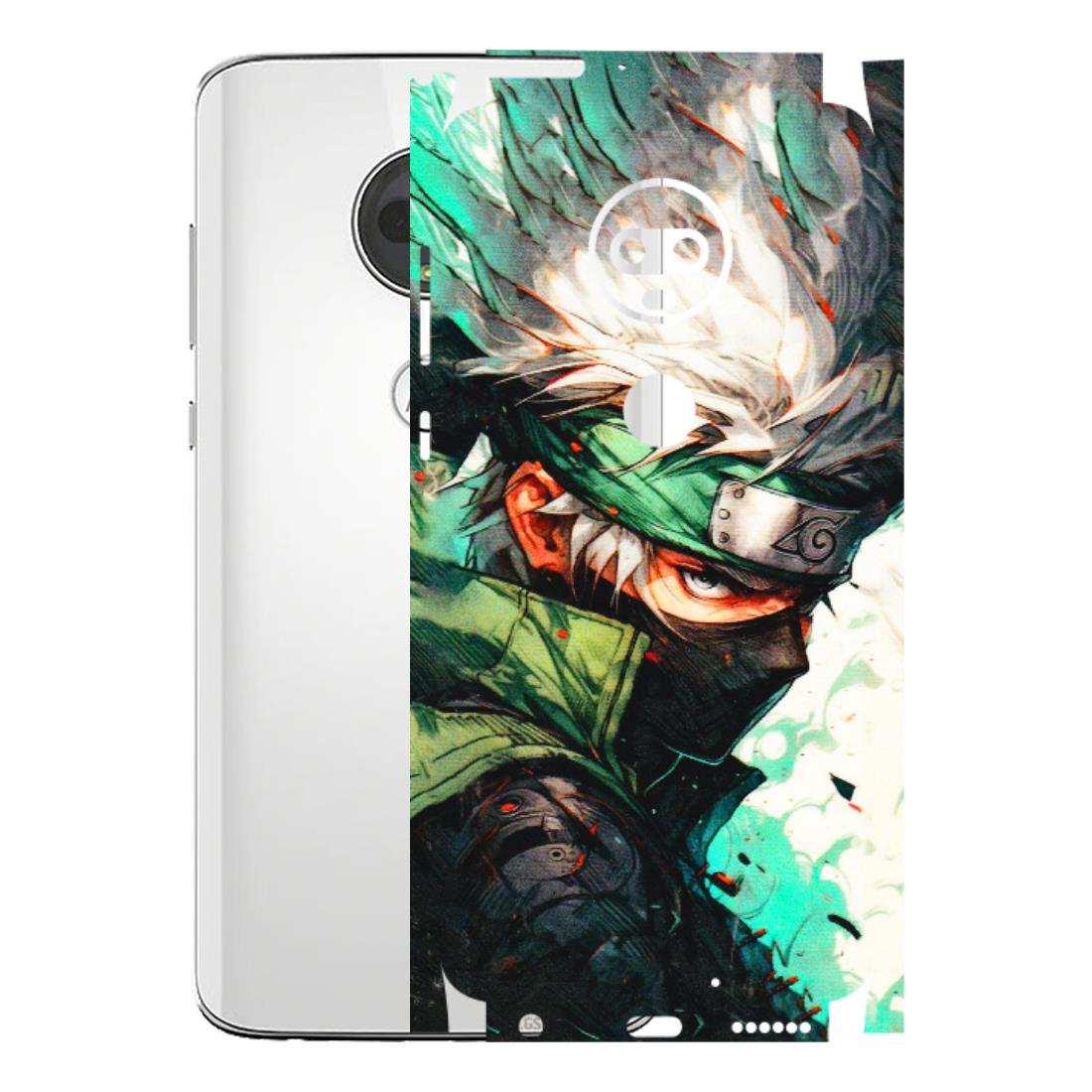Motorola Phone Skins (All Models) - Kakashi Side Profile - 3D Embossed Finish (L-249) Motorola Moto G7