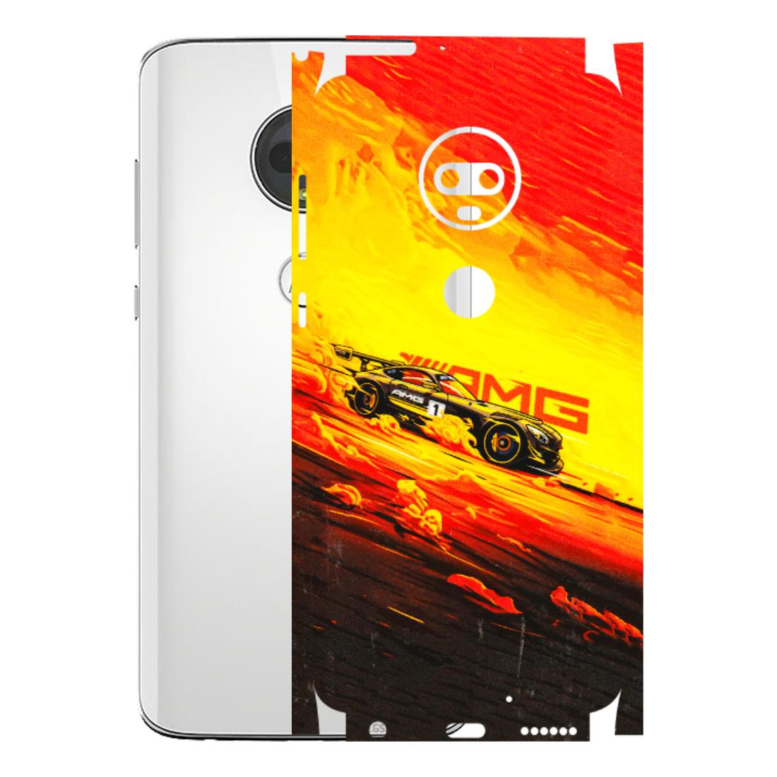 Motorola Phone Skins (All Models) - AMG Car Speed Cover - 3D Embossed Finish (L-256) Motorola Moto G7