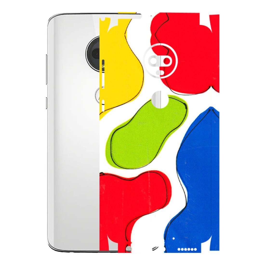 Motorola Phone Skins (All Models) - RGB Colour Paint - 3D Embossed Finish (L-284) Motorola Moto G7