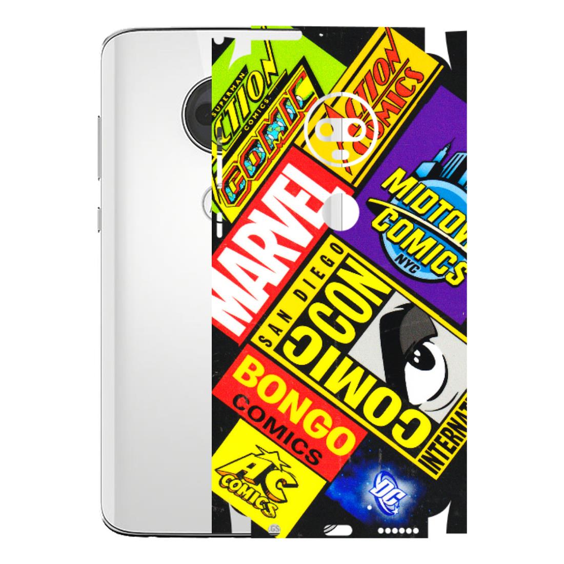 Motorola Phone Skins (All Models) - Bongo Comic Con - 3D Embossed Finish (L-325) Motorola Moto G7