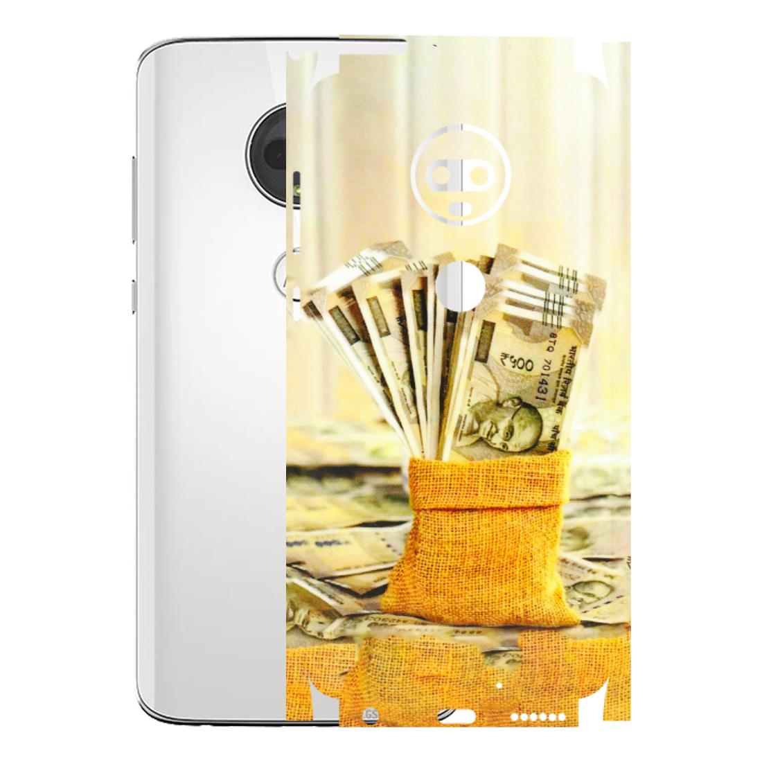 Motorola Phone Skins (All Models) - Show Me The Money - 3D Embossed Finish (L-52) Motorola Moto G7