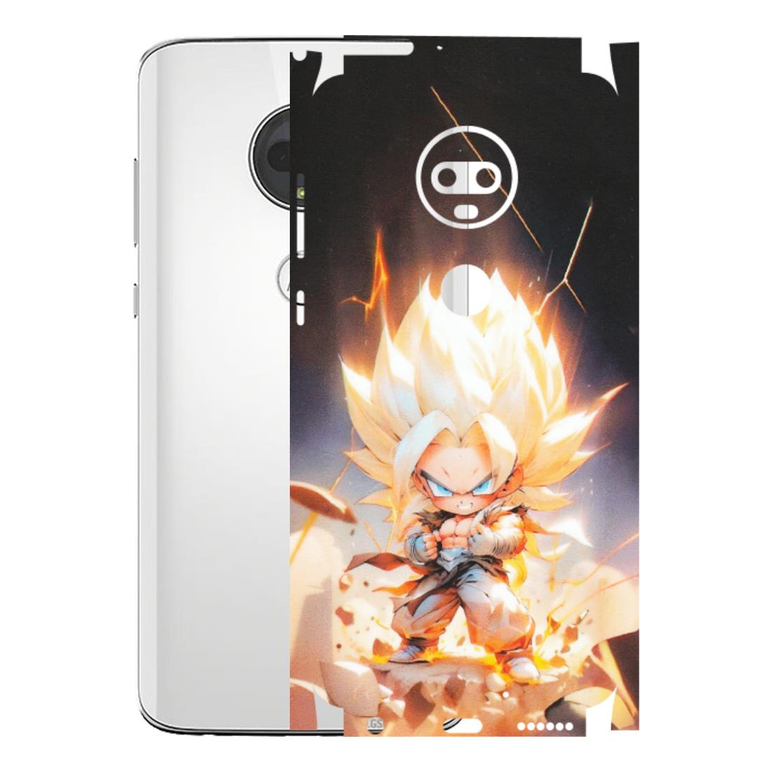 Motorola Phone Skins (All Models) - Goku Dragon Cute Anime - Matte Finish (M-131) Motorola Moto G7