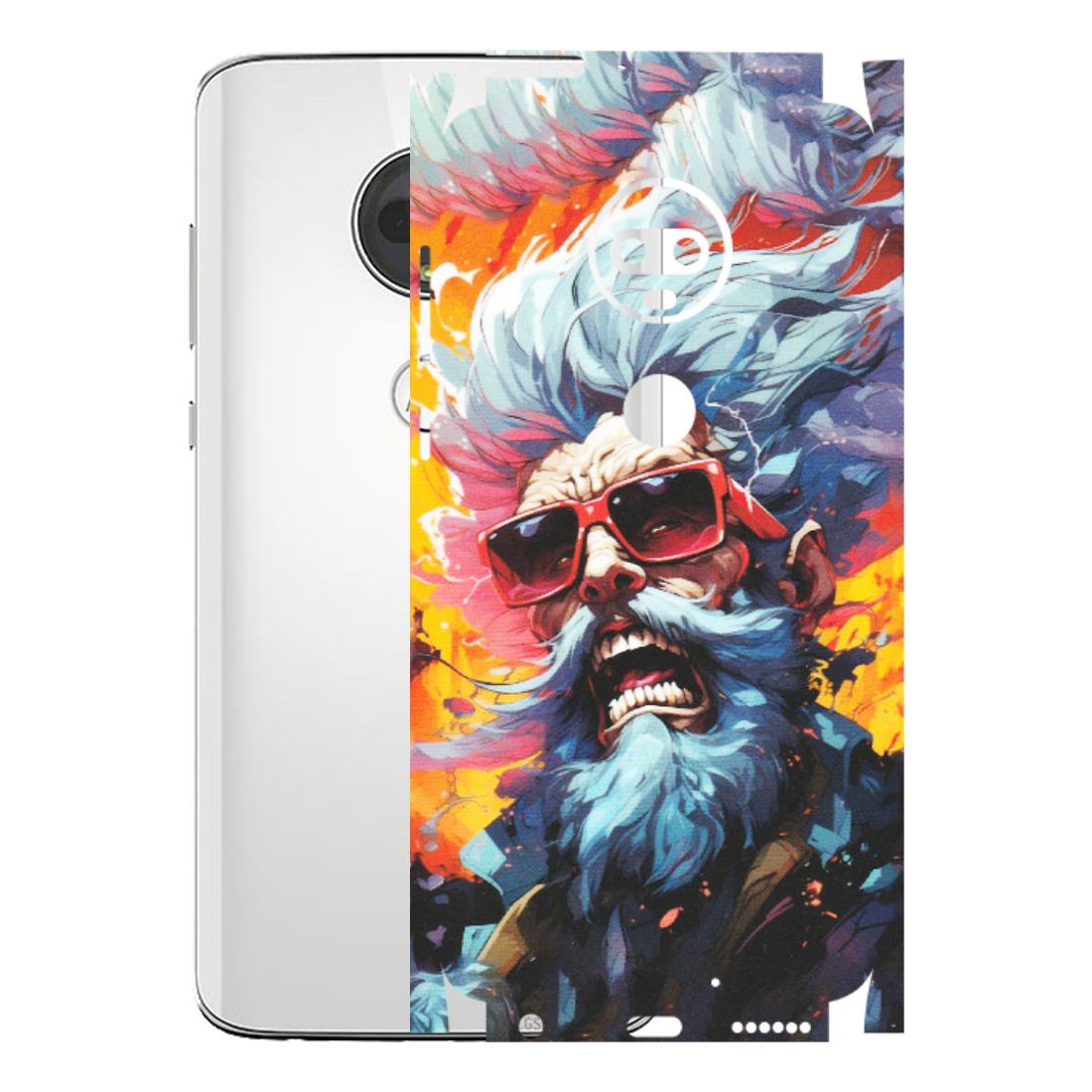 Motorola Phone Skins (All Models) - Daddy Cool Character - Matte Finish (M-43) Motorola Moto G7