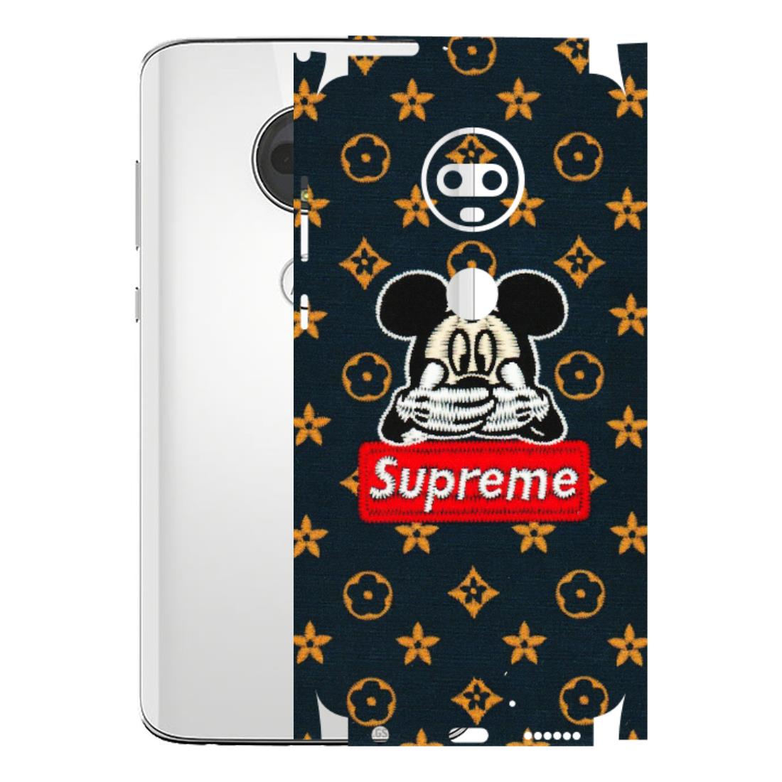 Motorola Phone Skins (All Models) - Mickey Supreme - Matte Finish (M-83) Motorola Moto G7