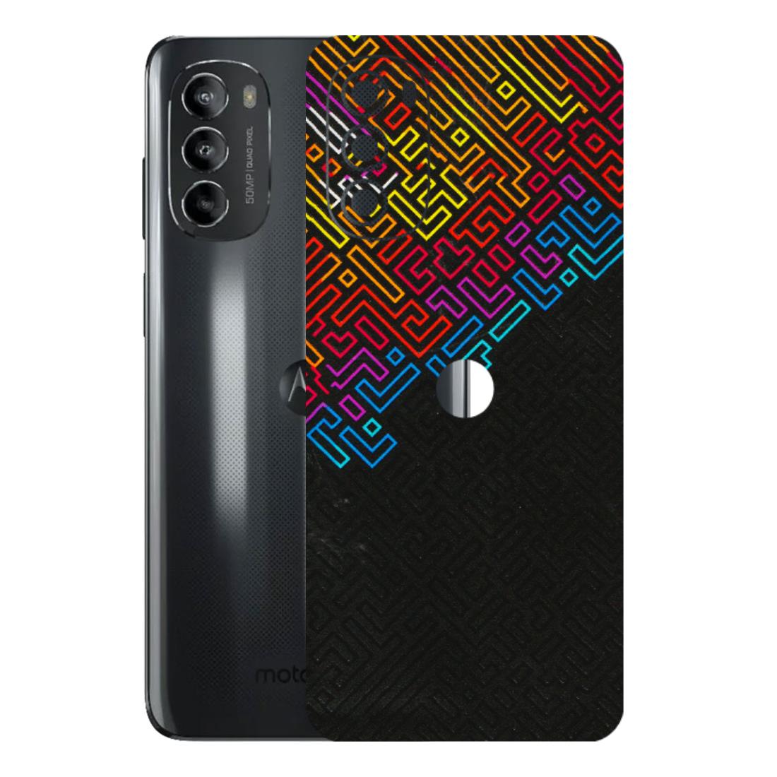 Motorola Phone Skins (All Models) - Dotme Pattern Art - 3D Embossed Finish (L-121) Motorola Moto G82 (5G)