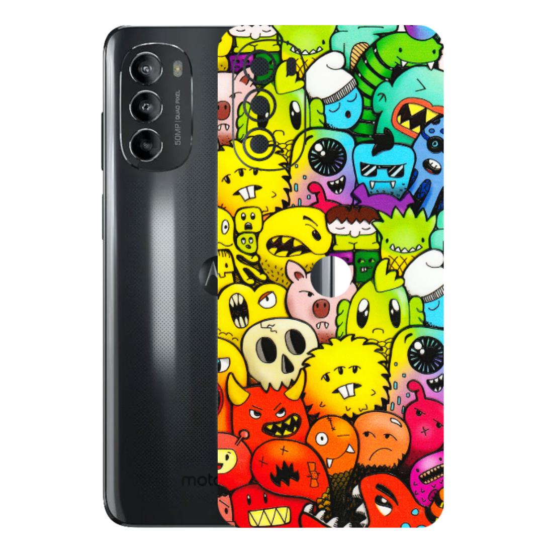 Motorola Phone Skins (All Models) - Angry Funkies - 3D Embossed Finish (L-169) Motorola Moto G82 (5G)