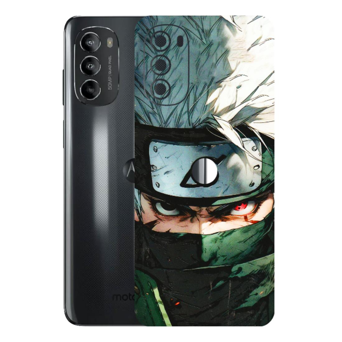 Motorola Phone Skins (All Models) - Kakashi Red Eye Focus - 3D Embossed Finish (L-227) Motorola Moto G82 (5G)