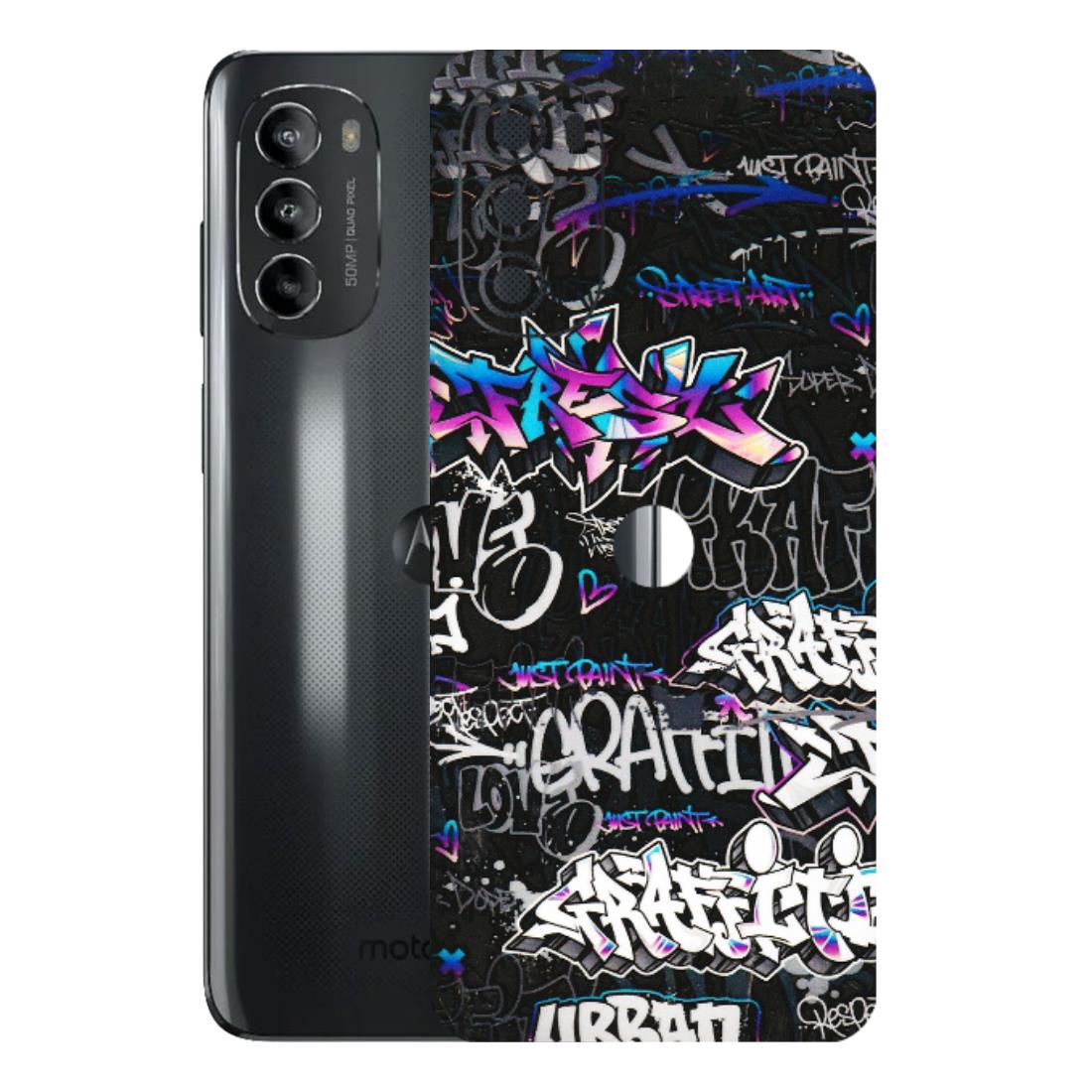 Motorola Phone Skins (All Models) - Graffiti Killer - 3D Embossed Finish (L-274) Motorola Moto G82 (5G)