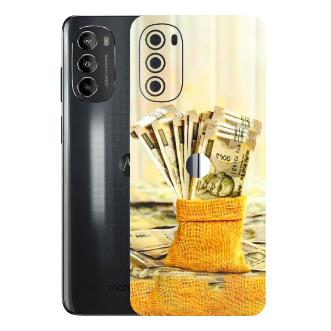 Motorola Phone Skins (All Models) - Show Me The Money - 3D Embossed Finish (L-52) Motorola Moto G82 (5G)