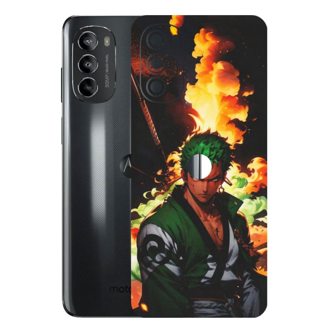 Motorola Phone Skins (All Models) - Roronoa Zoro - Matte Finish (M-102) Motorola Moto G82 (5G)