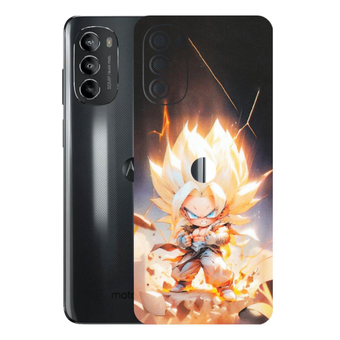 Motorola Phone Skins (All Models) - Goku Dragon Cute Anime - Matte Finish (M-131) Motorola Moto G82 (5G)