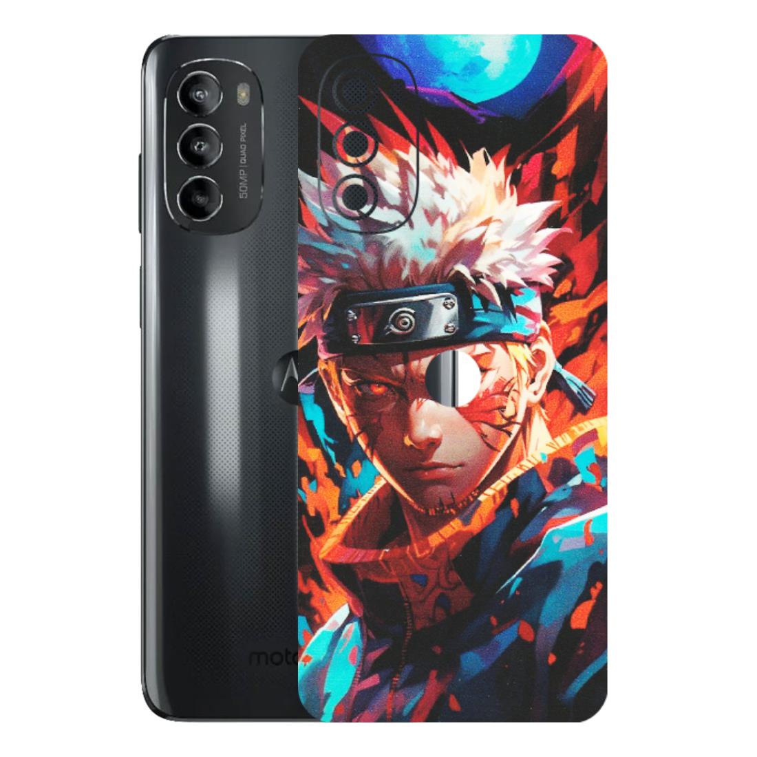 Motorola Phone Skins (All Models) - Anime Ferocious Character - Matte Finish (M-44) Motorola Moto G82 (5G)