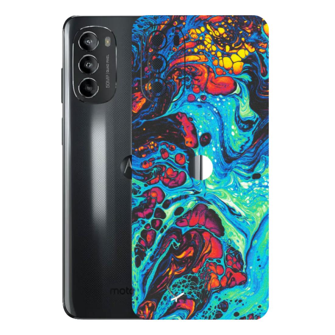 Motorola Phone Skins (All Models) - Majestic Galactic Marbel - Matte Finish (M-85) Motorola Moto G82 (5G)