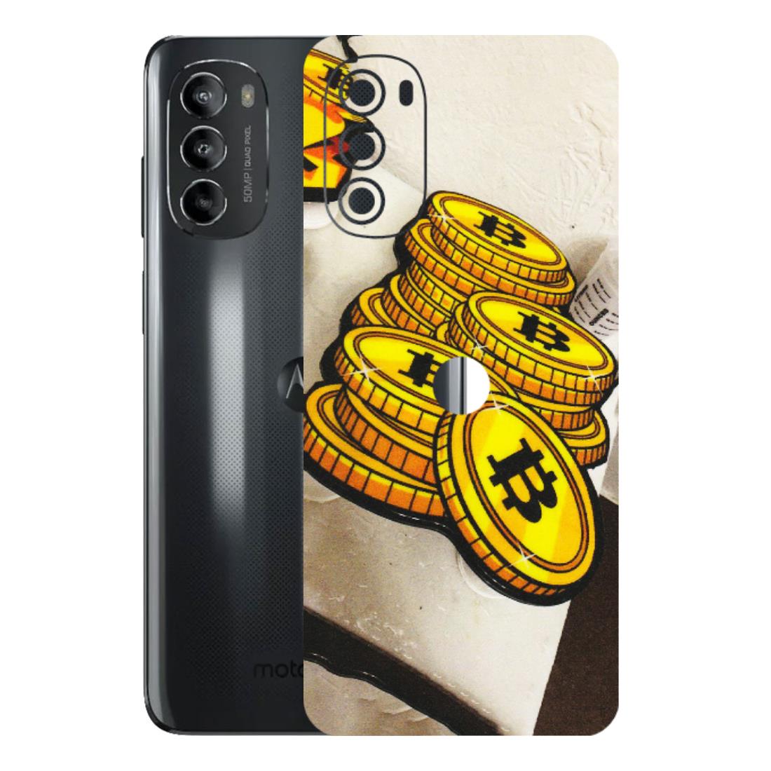 Motorola Phone Skins (All Models) - Billionaire Bitcoin Collection - Matte Finish (M-92) Motorola Moto G82 (5G)