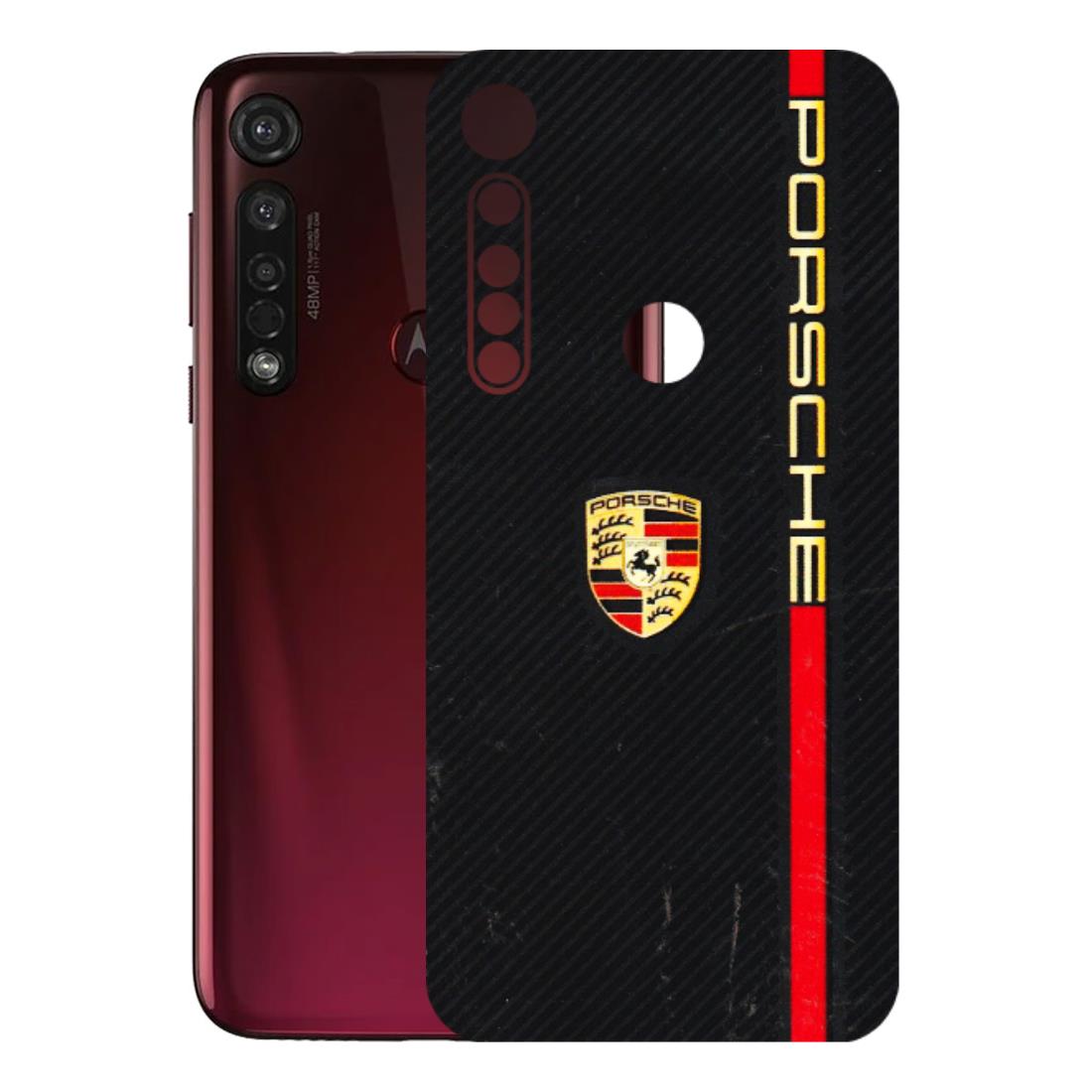 Motorola Phone Skins (All Models) - Premium Porsche - 3D Embossed Finish (L-225) Motorola Moto G8 Plus