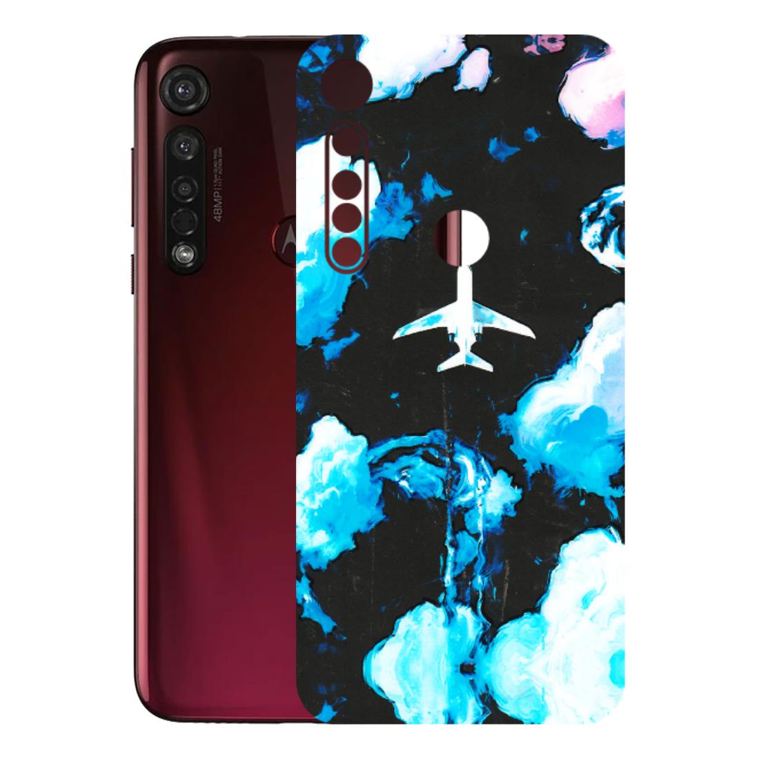Motorola Phone Skins (All Models) - Travel In Airline - 3D Embossed Finish (L-264) Motorola Moto G8 Plus