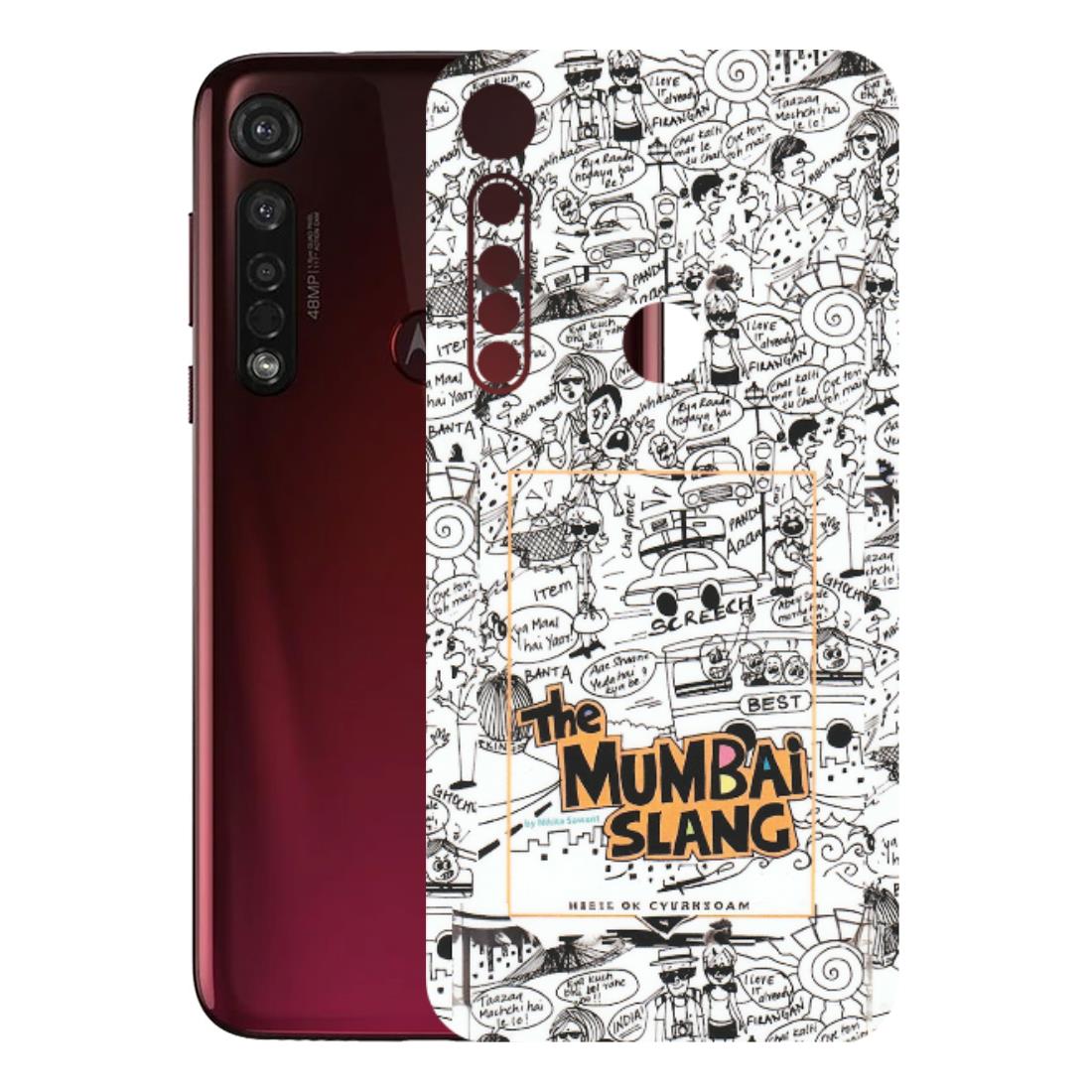 Motorola Phone Skins (All Models) - The Mumbai Slang - Matte Finish (M-142) Motorola Moto G8 Plus