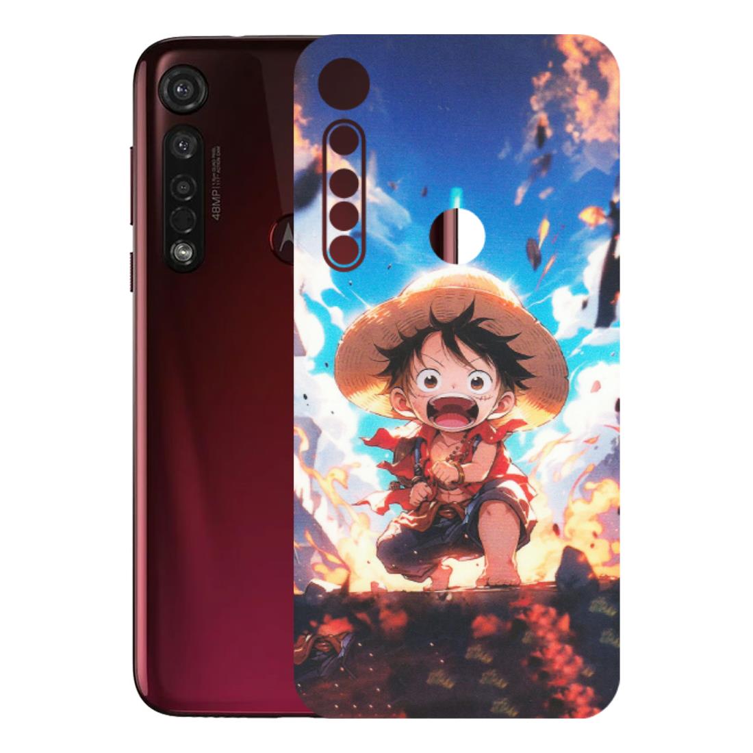 Motorola Phone Skins (All Models) - Toon One Piece Cute Character - Matte Finish (M-35) Motorola Moto G8 Plus