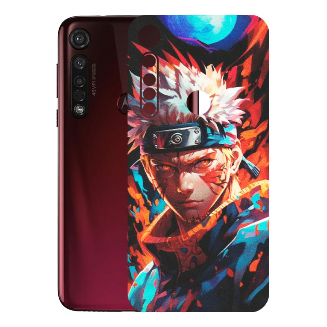 Motorola Phone Skins (All Models) - Anime Ferocious Character - Matte Finish (M-44) Motorola Moto G8 Plus