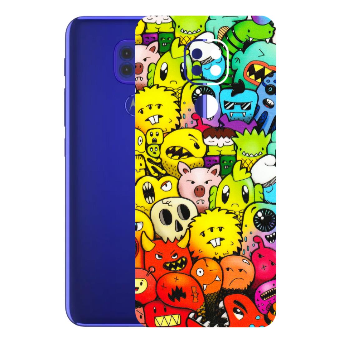 Motorola Phone Skins (All Models) - Angry Funkies - 3D Embossed Finish (L-169) Motorola Moto G9