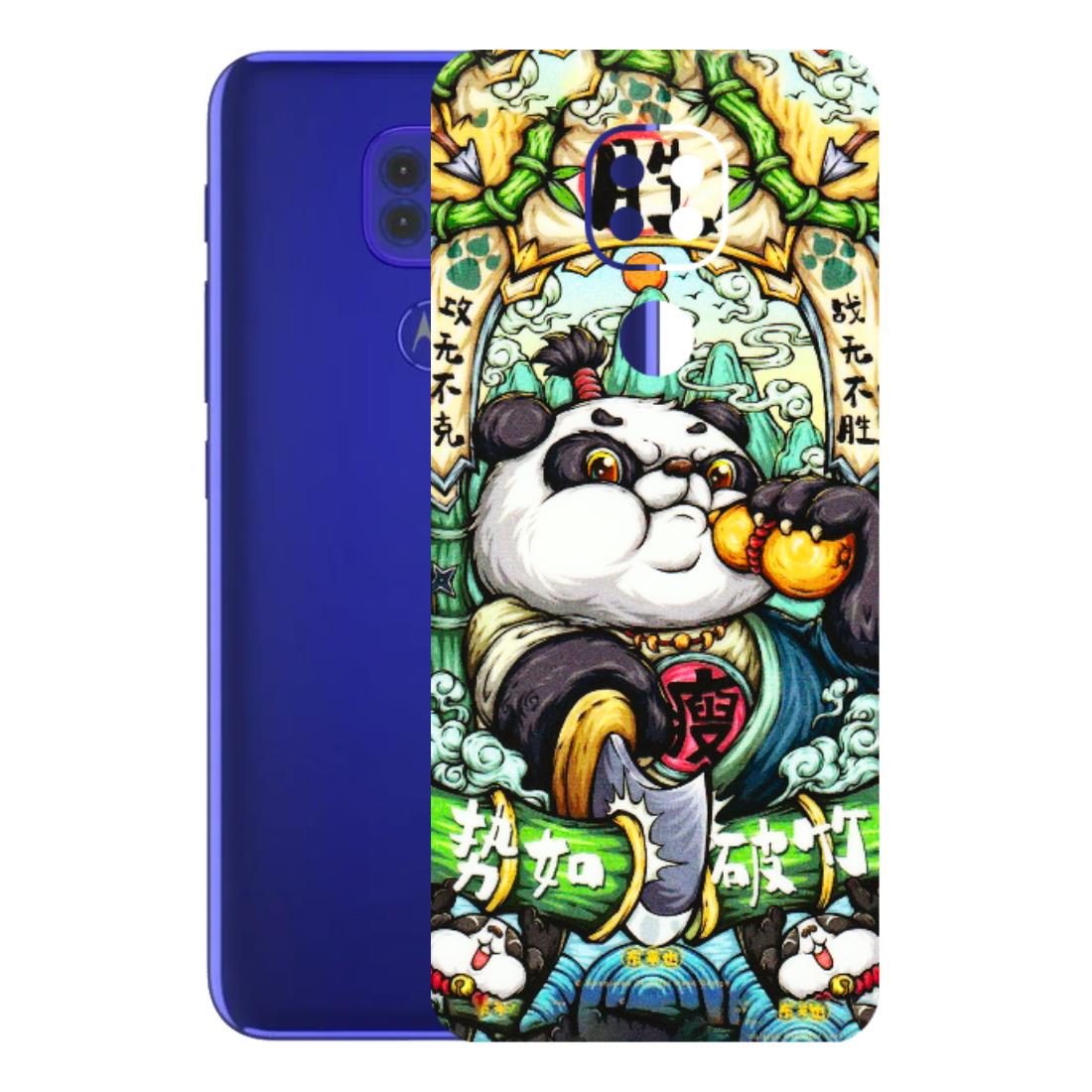 Motorola Phone Skins (All Models) - Royal Rich Panda - 3D Embossed Finish (L-170) Motorola Moto G9