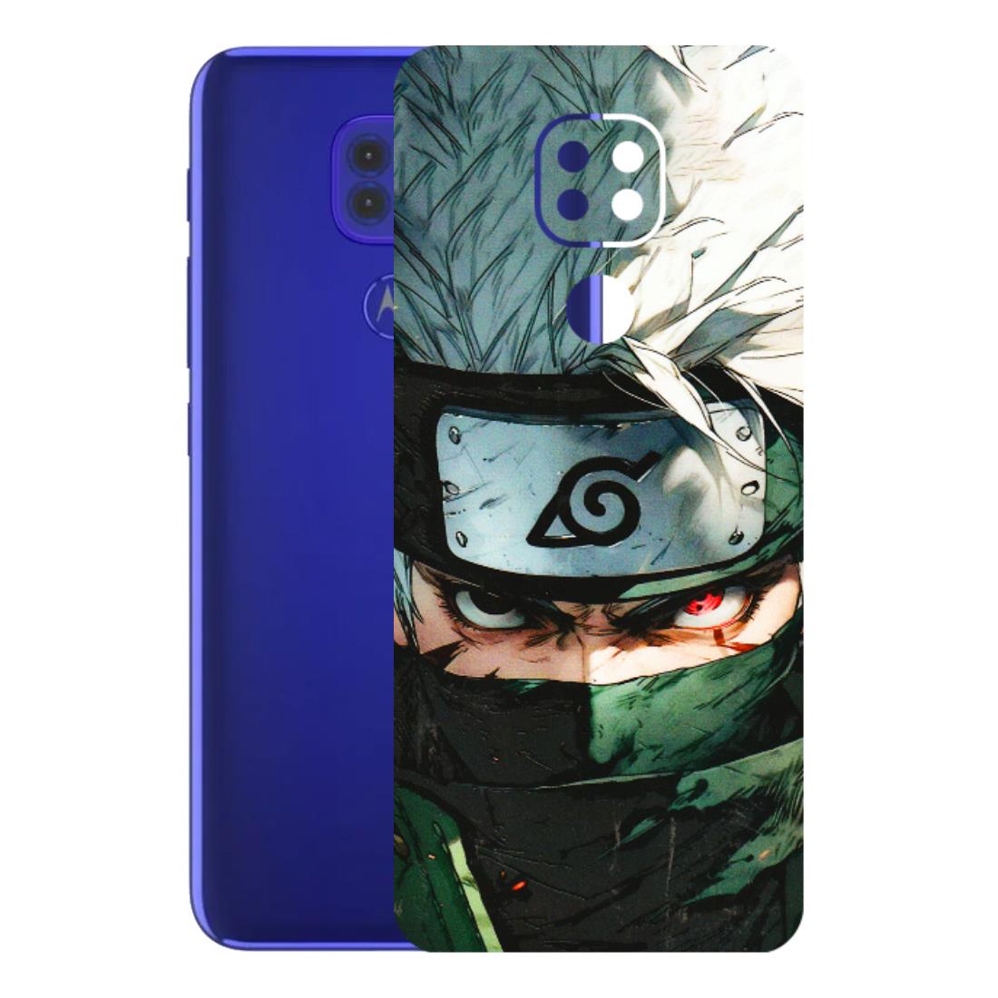 Motorola Phone Skins (All Models) - Kakashi Red Eye Focus - 3D Embossed Finish (L-227) Motorola Moto G9