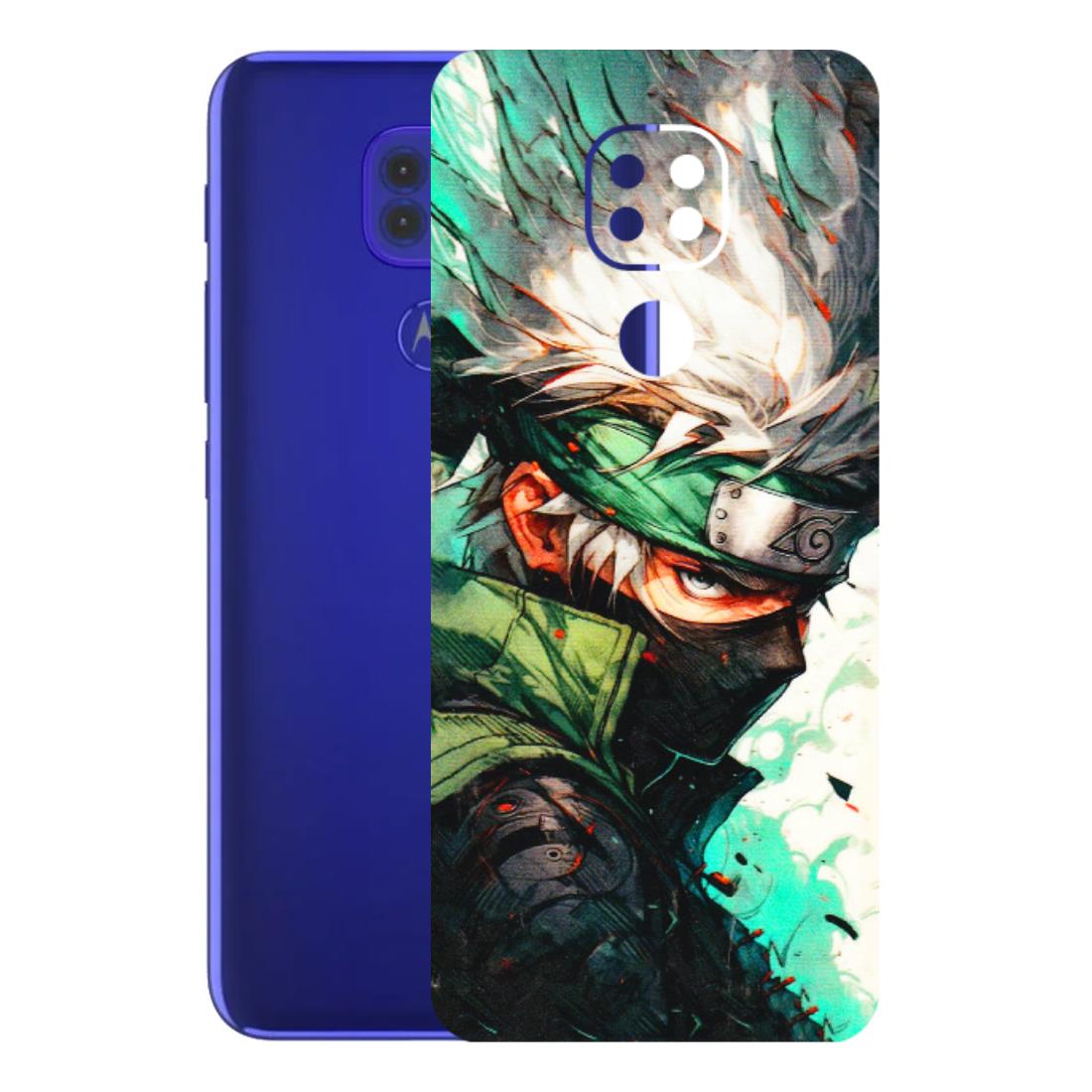 Motorola Phone Skins (All Models) - Kakashi Side Profile - 3D Embossed Finish (L-249) Motorola Moto G9