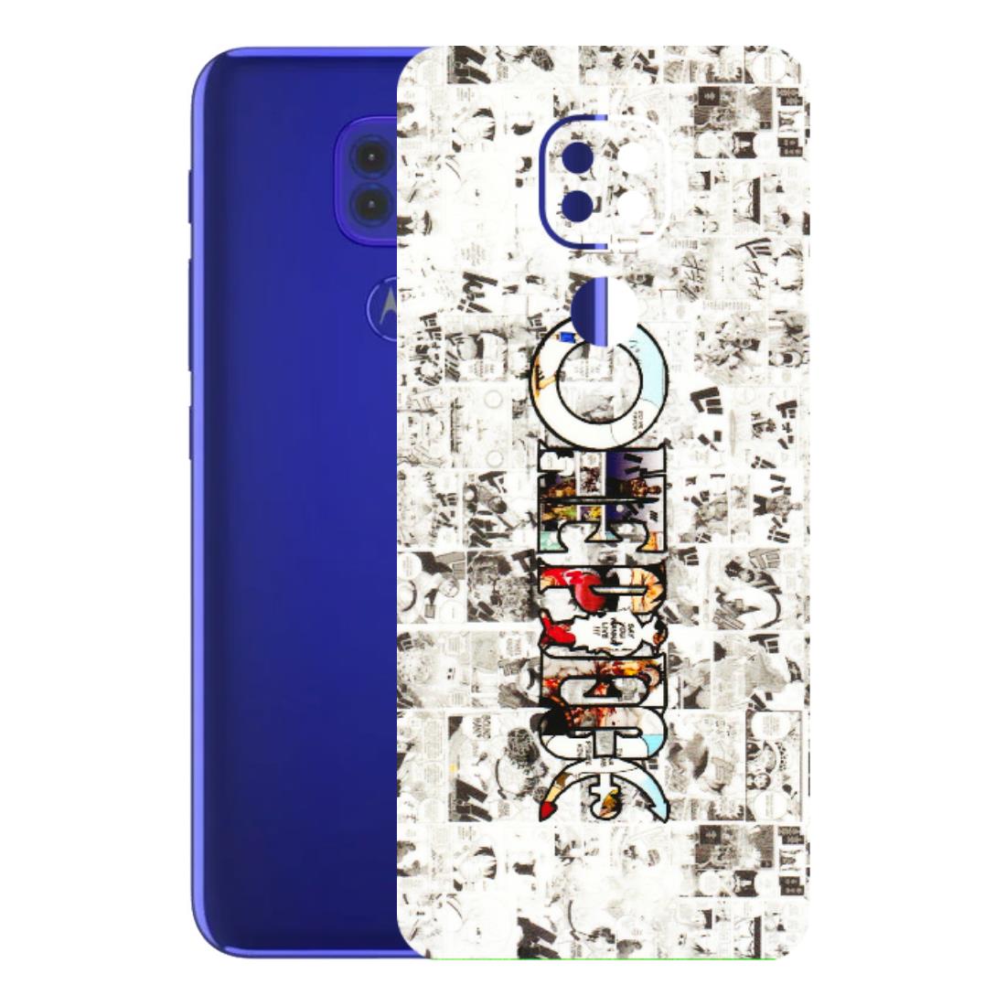 Motorola Phone Skins (All Models) - One Piece Manga - 3D Embossed Finish (L-26) Motorola Moto G9