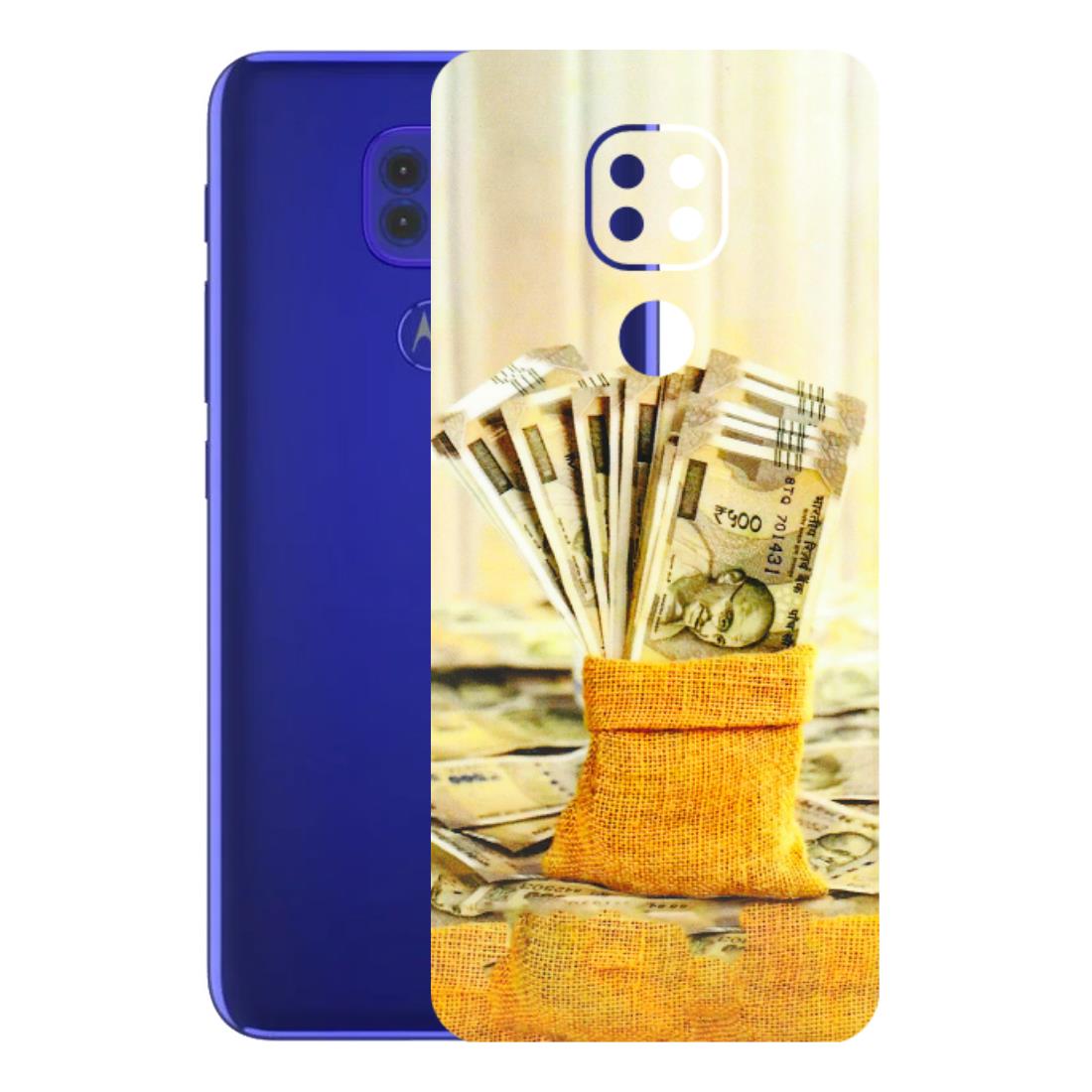 Motorola Phone Skins (All Models) - Show Me The Money - 3D Embossed Finish (L-52) Motorola Moto G9