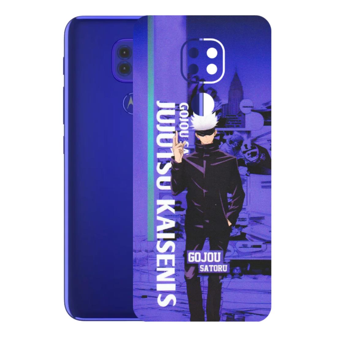 Motorola Phone Skins (All Models) - Jujutsu Kaisen Gojo - Matte Finish (M-05) Motorola Moto G9
