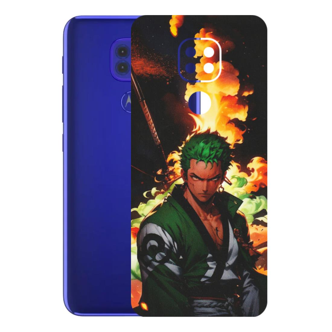 Motorola Phone Skins (All Models) - Roronoa Zoro - Matte Finish (M-102) Motorola Moto G9