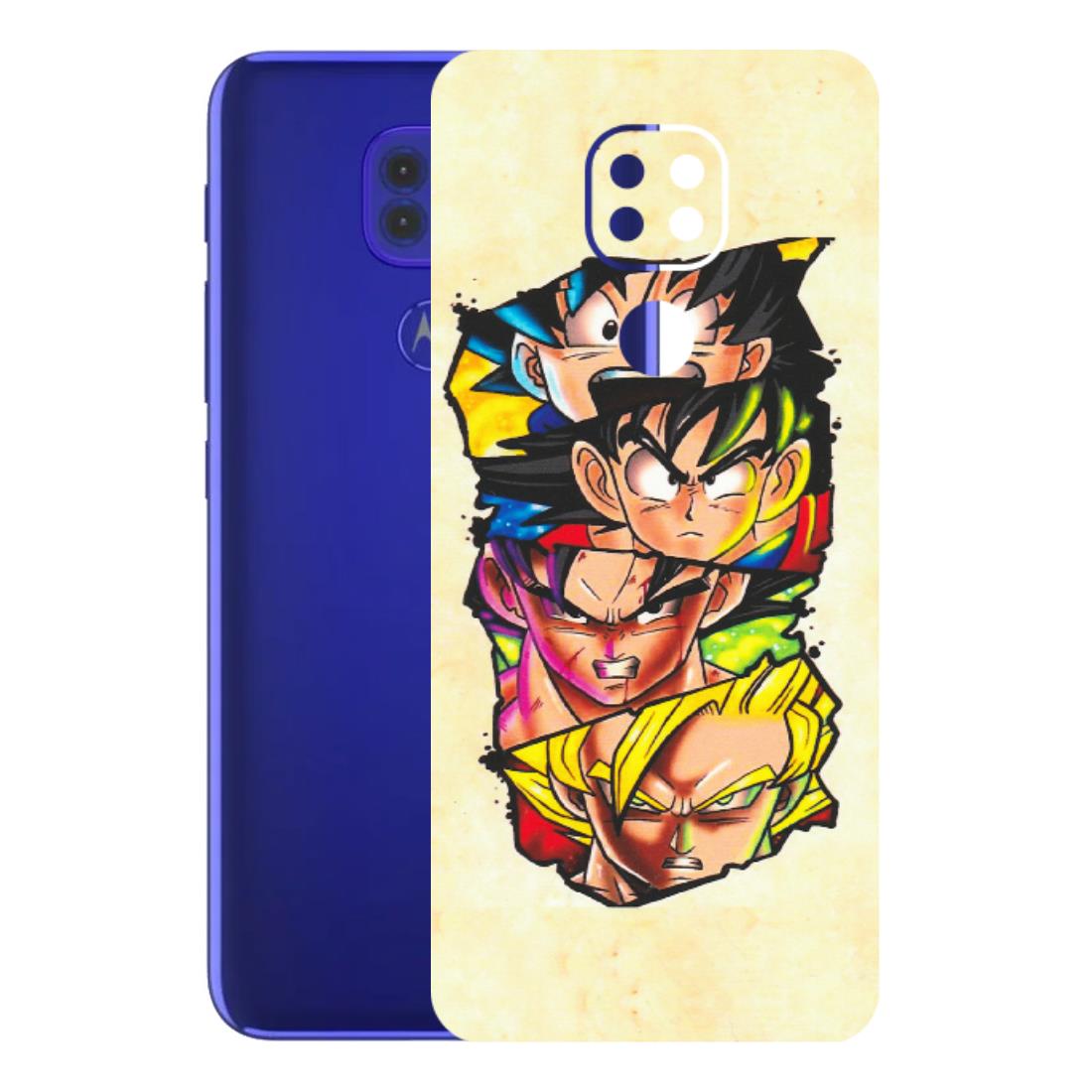 Motorola Phone Skins (All Models) - Angry Multi Anime - Matte Finish (M-113) Motorola Moto G9