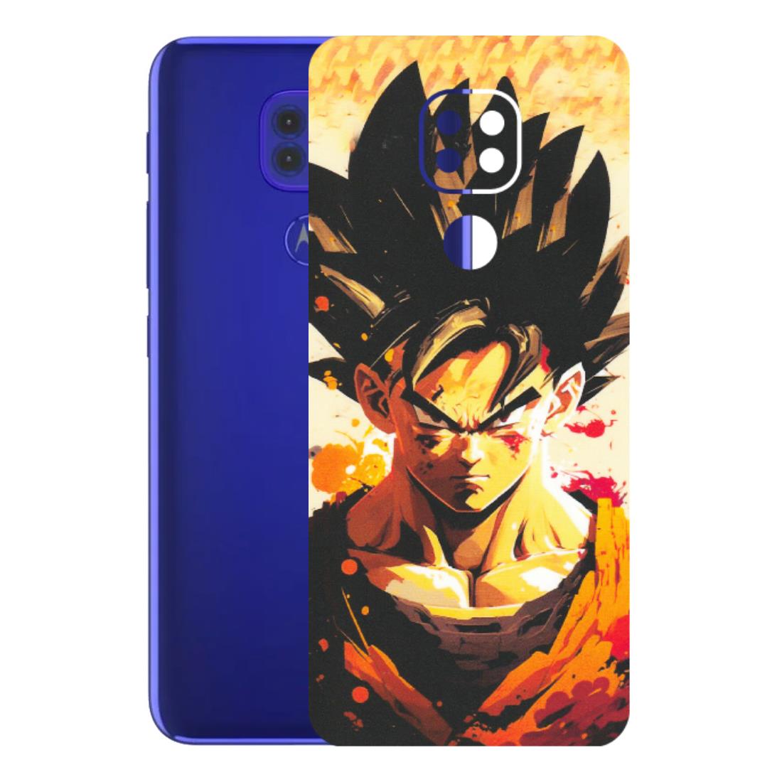 Motorola Phone Skins (All Models) - Angry Goku - Matte Finish (M-12) Motorola Moto G9