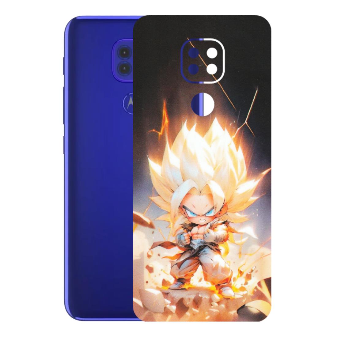 Motorola Phone Skins (All Models) - Goku Dragon Cute Anime - Matte Finish (M-131) Motorola Moto G9