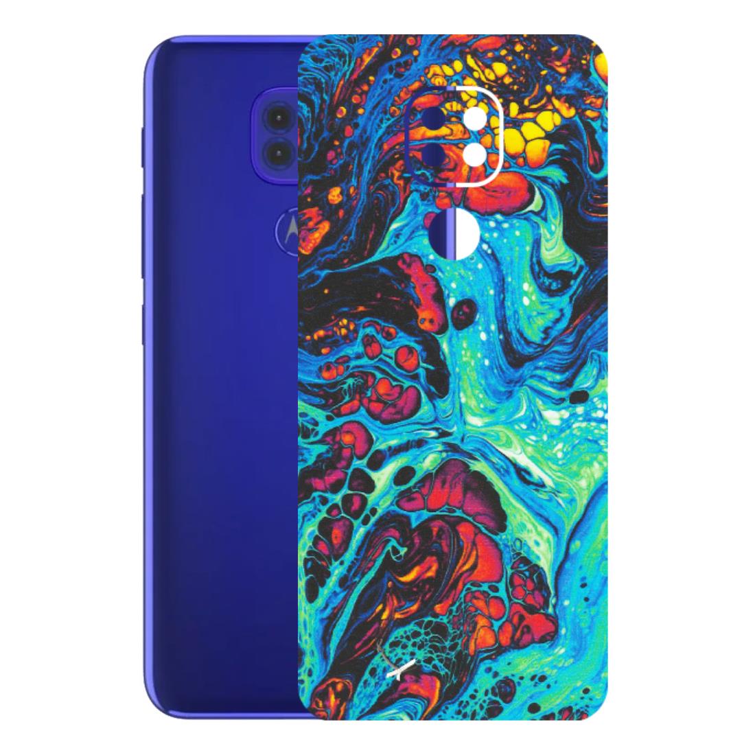 Motorola Phone Skins (All Models) - Majestic Galactic Marbel - Matte Finish (M-85) Motorola Moto G9
