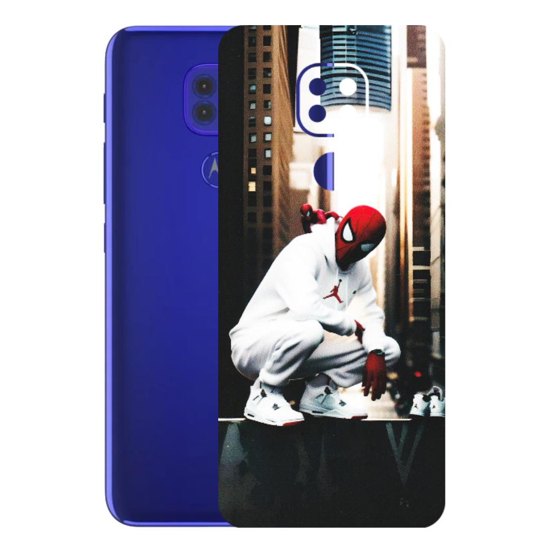 Motorola Phone Skins (All Models) - Sportsman Spider Man - Matte Finish (M-94) Motorola Moto G9