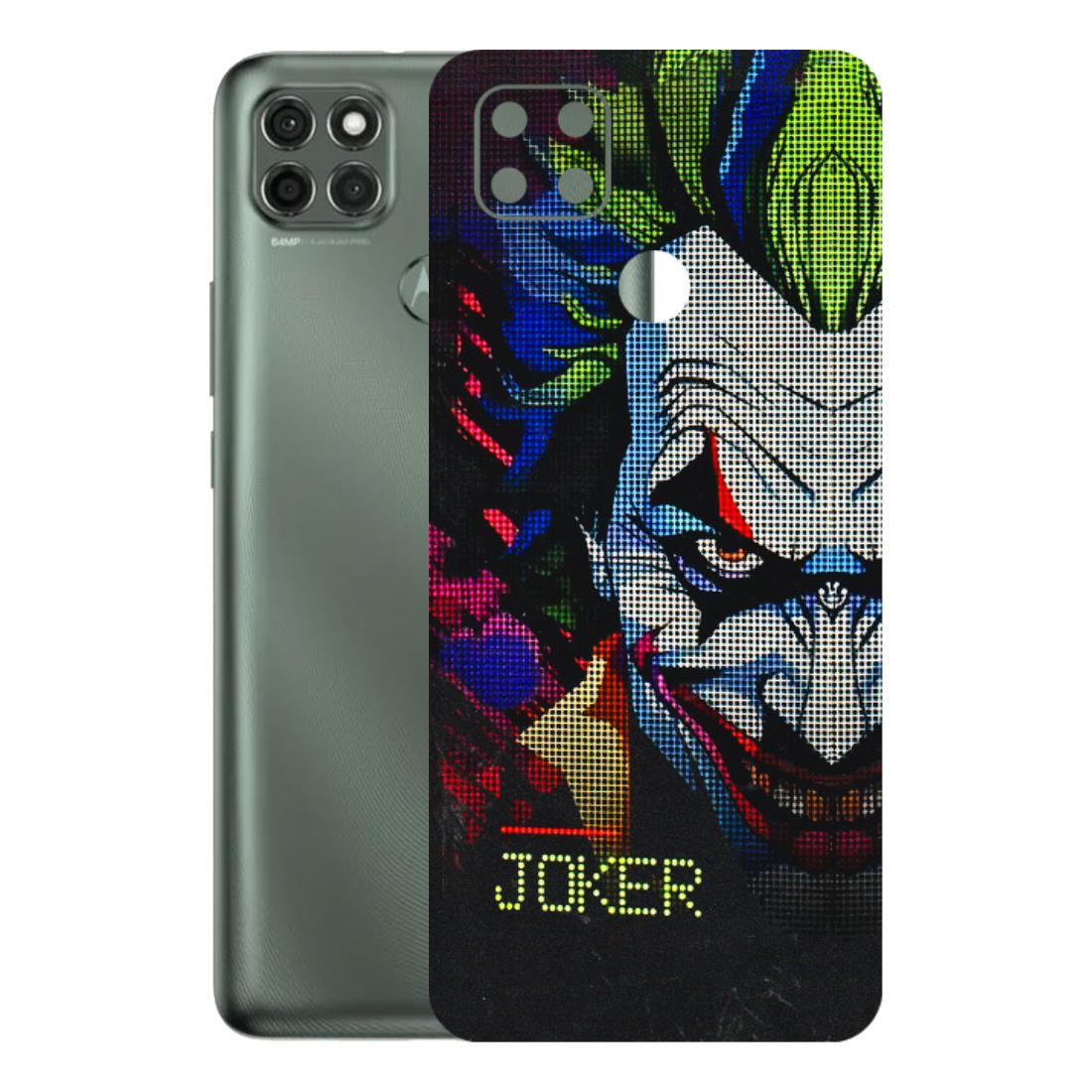 Motorola Phone Skins (All Models) - Joker Dot Matrix - 3D Embossed Finish (L-08) Motorola Moto G9 Power