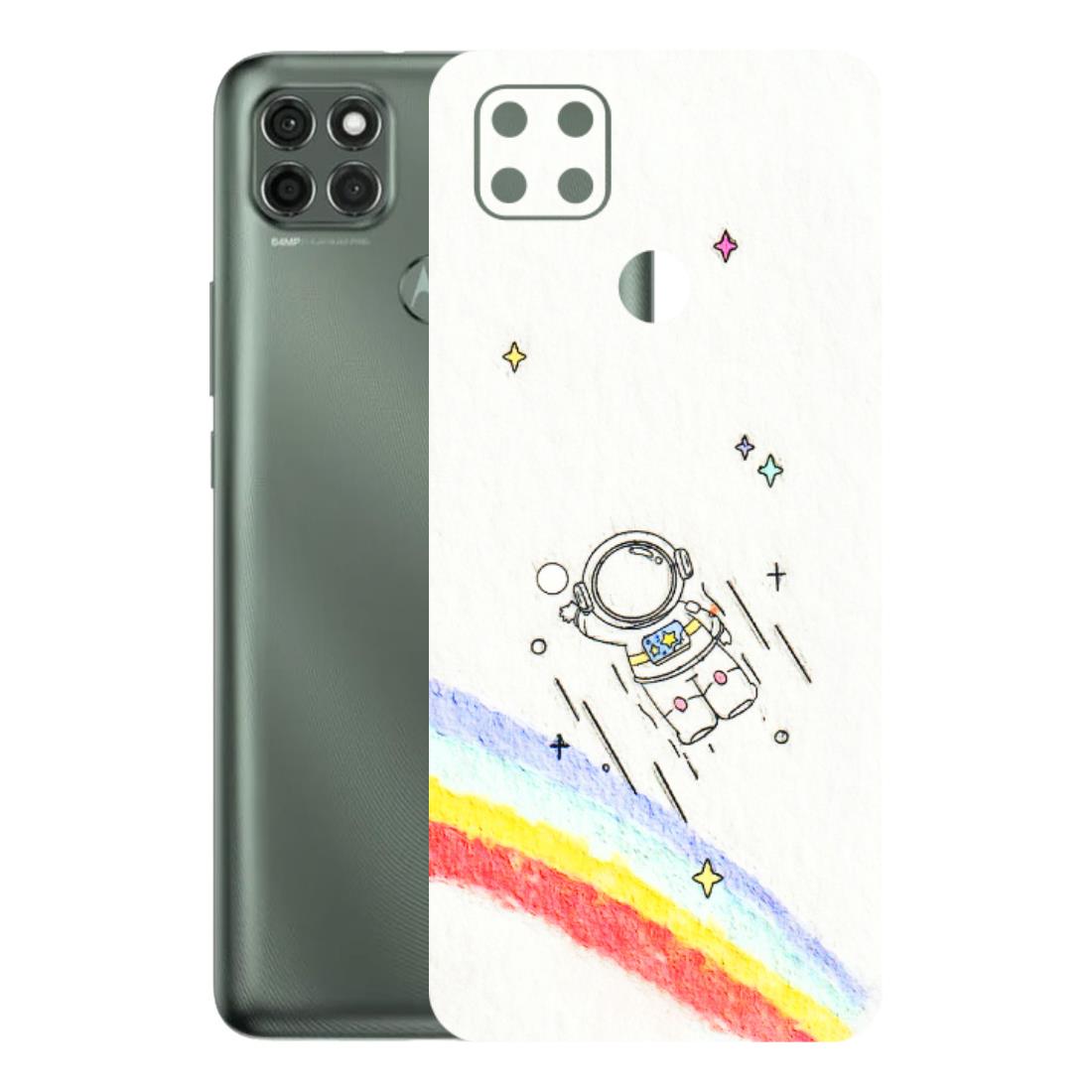 Motorola Phone Skins (All Models) - Milkyway Astronaut - 3D Embossed Finish (L-110) Motorola Moto G9 Power