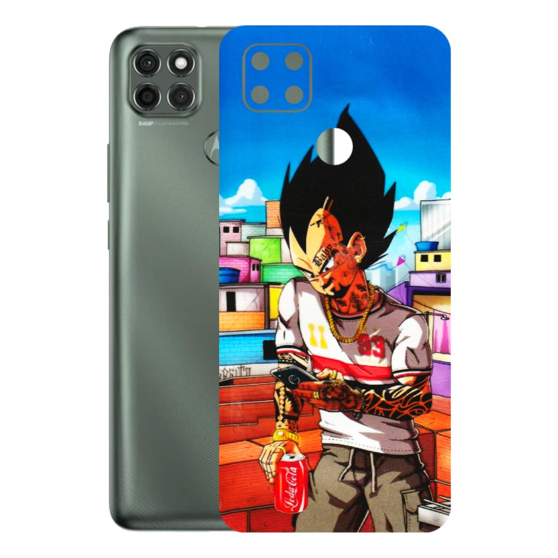 Motorola Phone Skins (All Models) - Vegeta - 3D Embossed Finish (L-136) Motorola Moto G9 Power