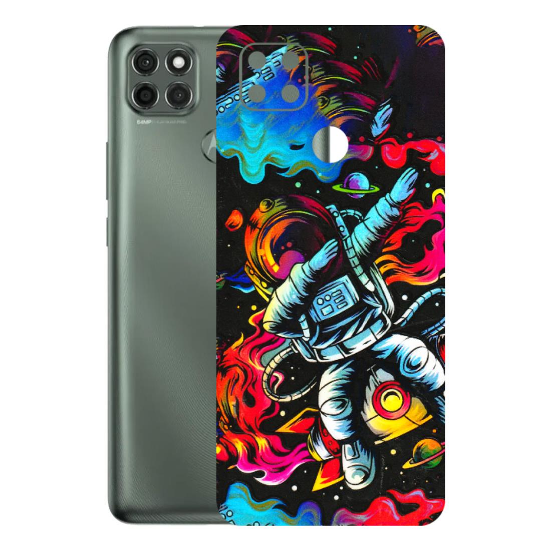 Motorola Phone Skins (All Models) - Astronaut Dope - 3D Embossed Finish (L-191) Motorola Moto G9 Power