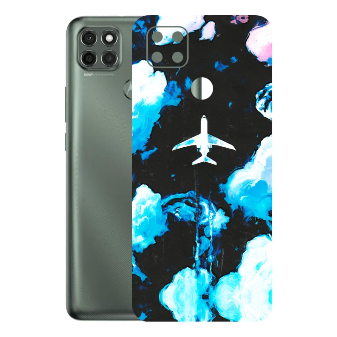 Motorola Phone Skins (All Models) - Travel In Airline - 3D Embossed Finish (L-264) Motorola Moto G9 Power