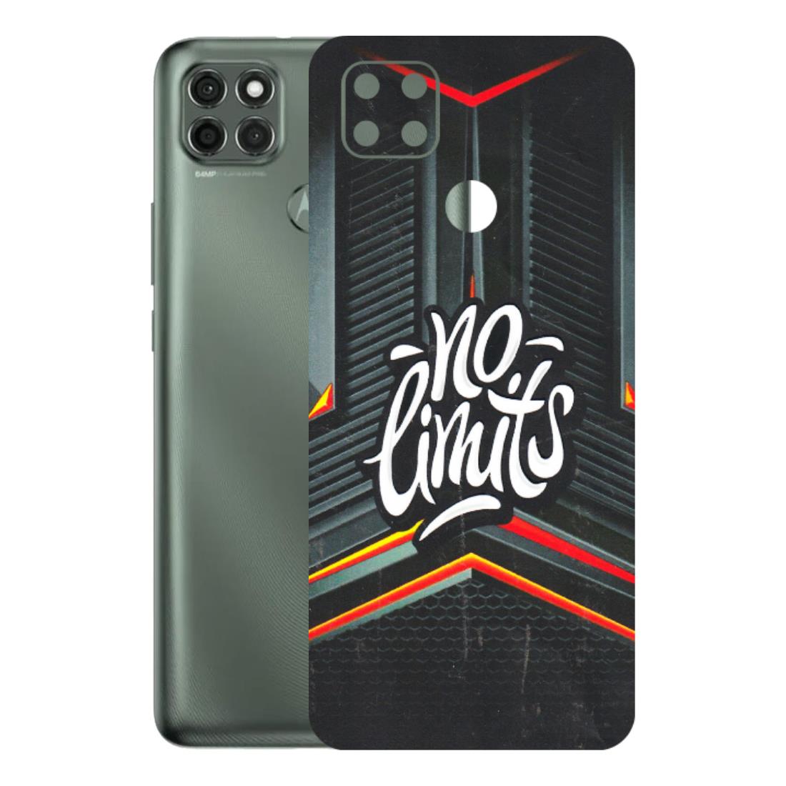 Motorola Phone Skins (All Models) - No Limits - 3D Embossed Finish (L-286) Motorola Moto G9 Power