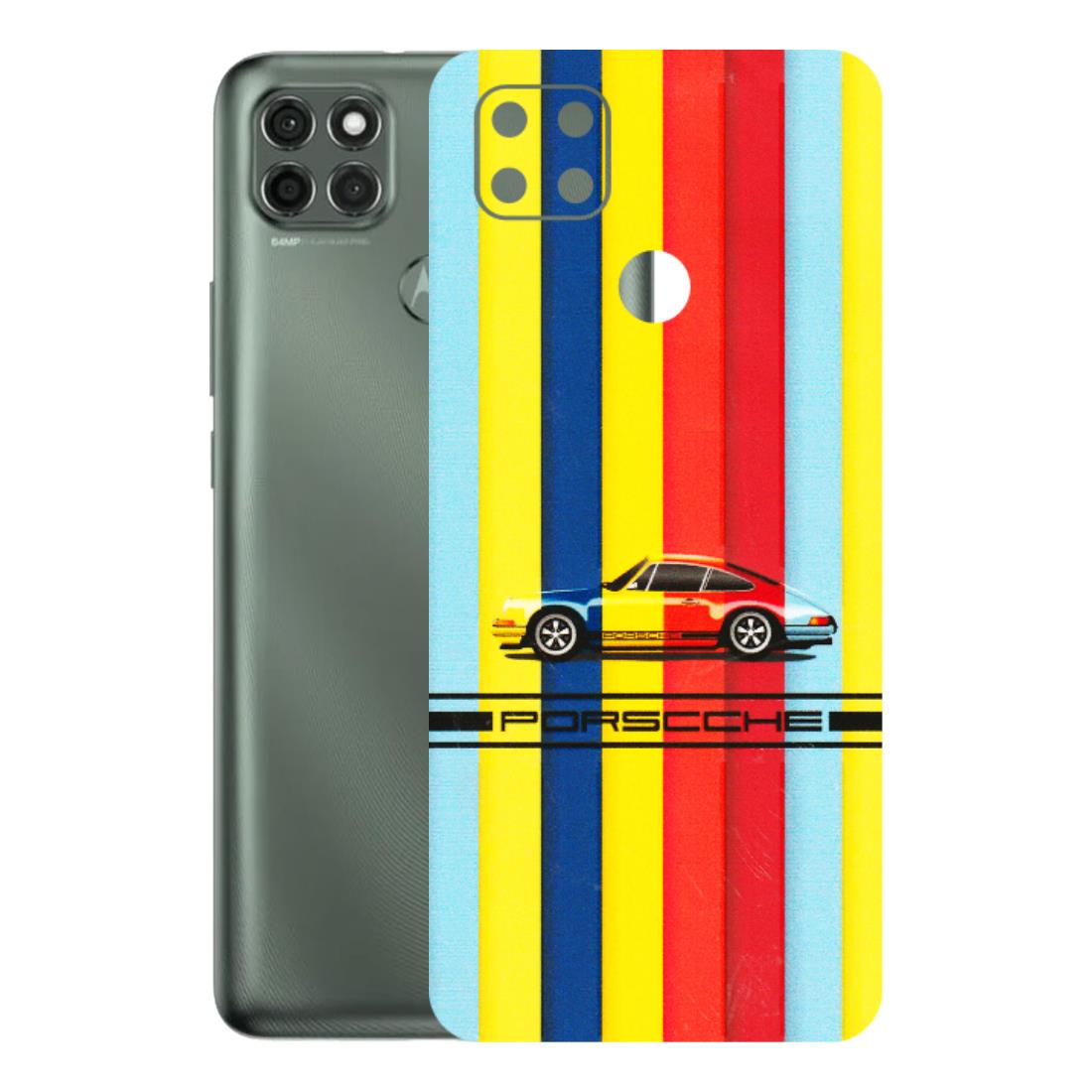 Motorola Phone Skins (All Models) - Multicolour Porche - 3D Embossed Finish (L-39) Motorola Moto G9 Power