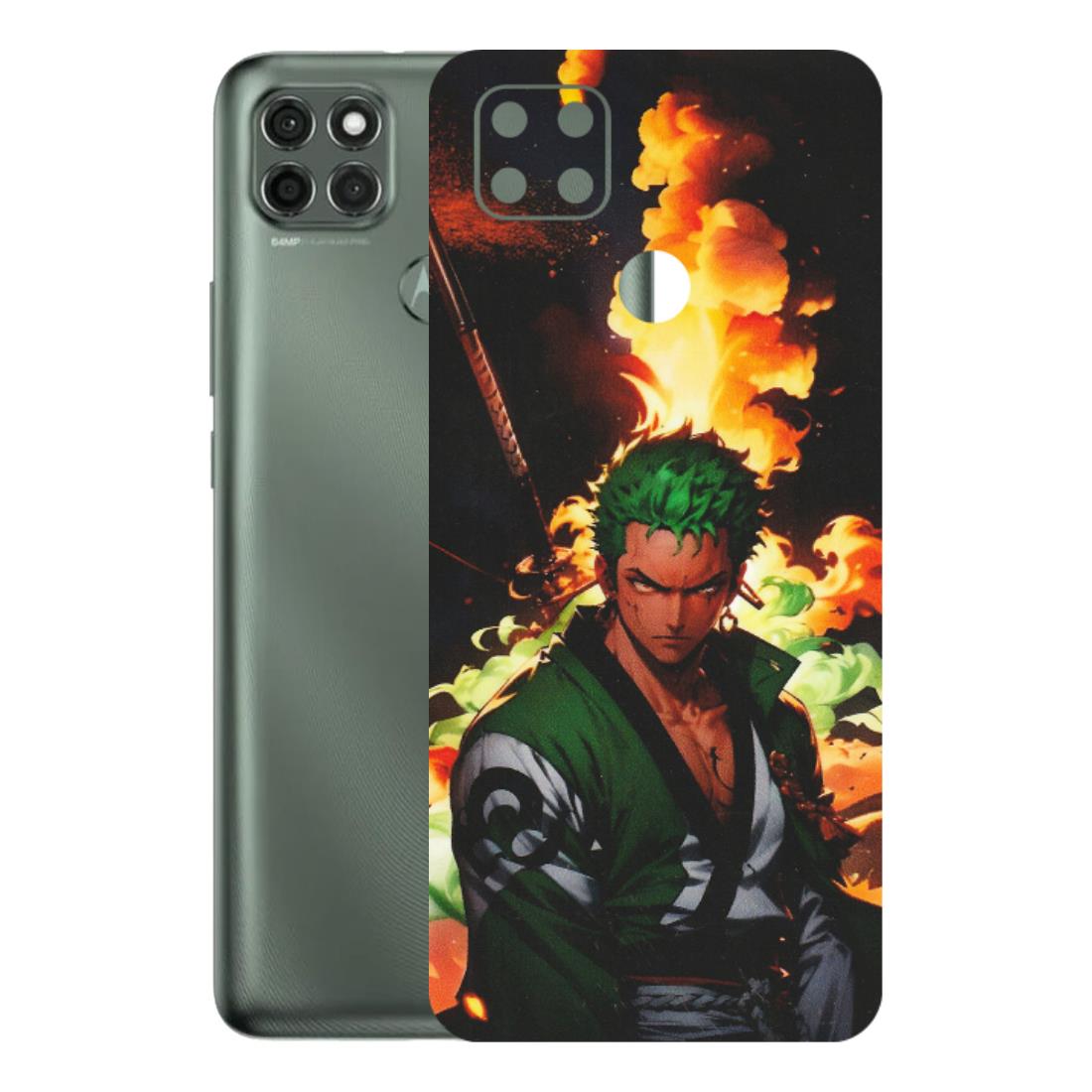 Motorola Phone Skins (All Models) - Roronoa Zoro - Matte Finish (M-102) Motorola Moto G9 Power