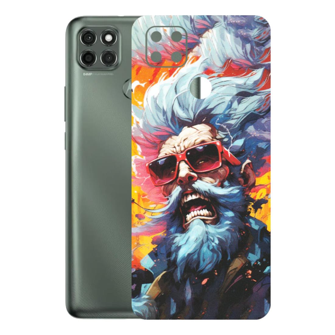 Motorola Phone Skins (All Models) - Daddy Cool Character - Matte Finish (M-43) Motorola Moto G9 Power