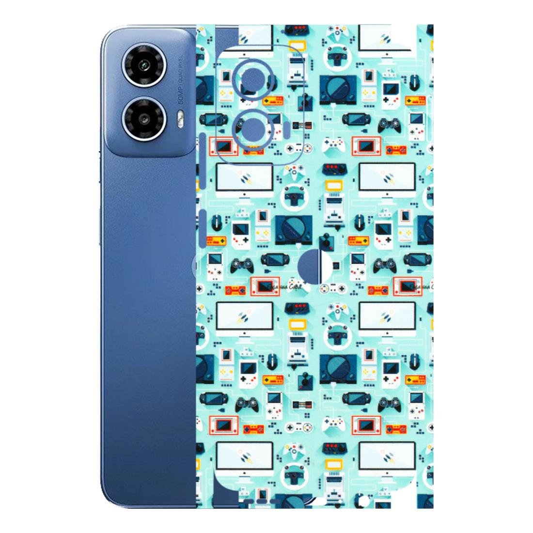 Motorola Phone Skins (All Models) - Gadgets Doodle - 3D Embossed Finish (L-184) Motorola Moto G 34 (5G)