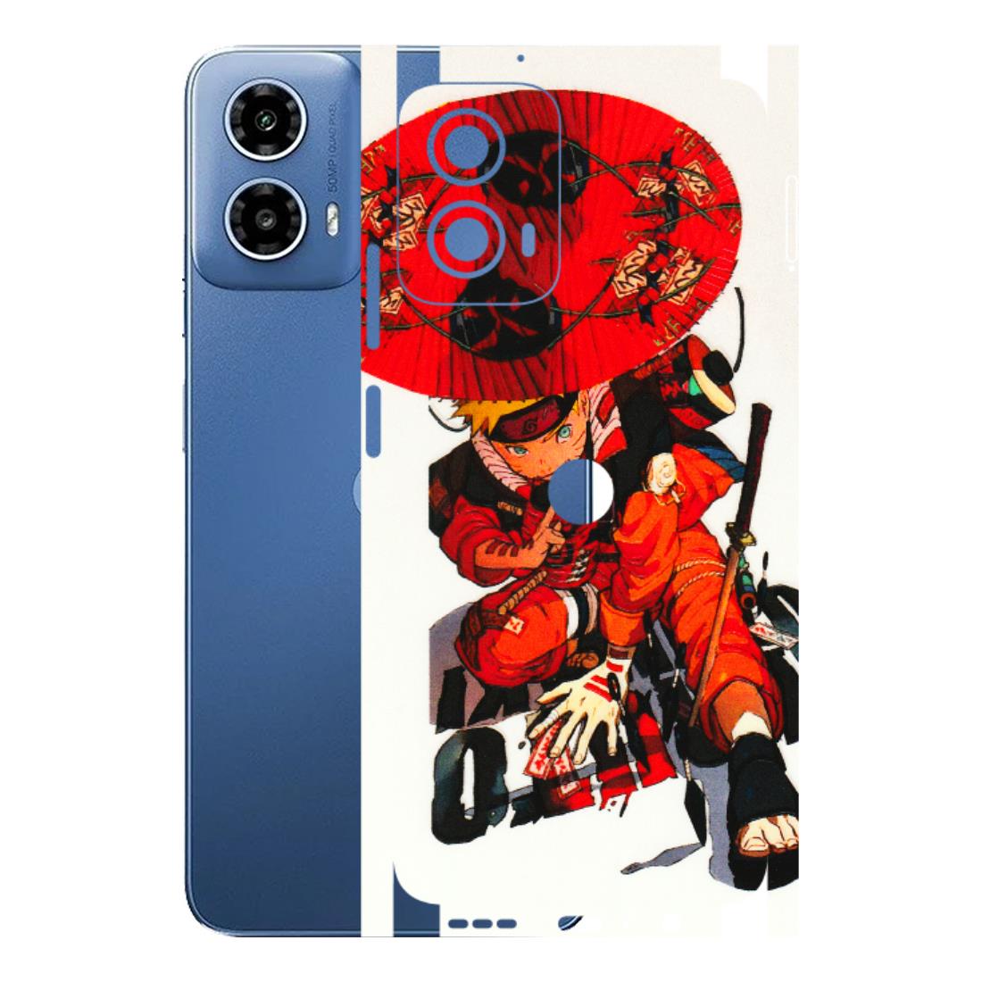 Motorola Phone Skins (All Models) - Naruto - 3D Embossed Finish (L-208) Motorola Moto G 34 (5G)