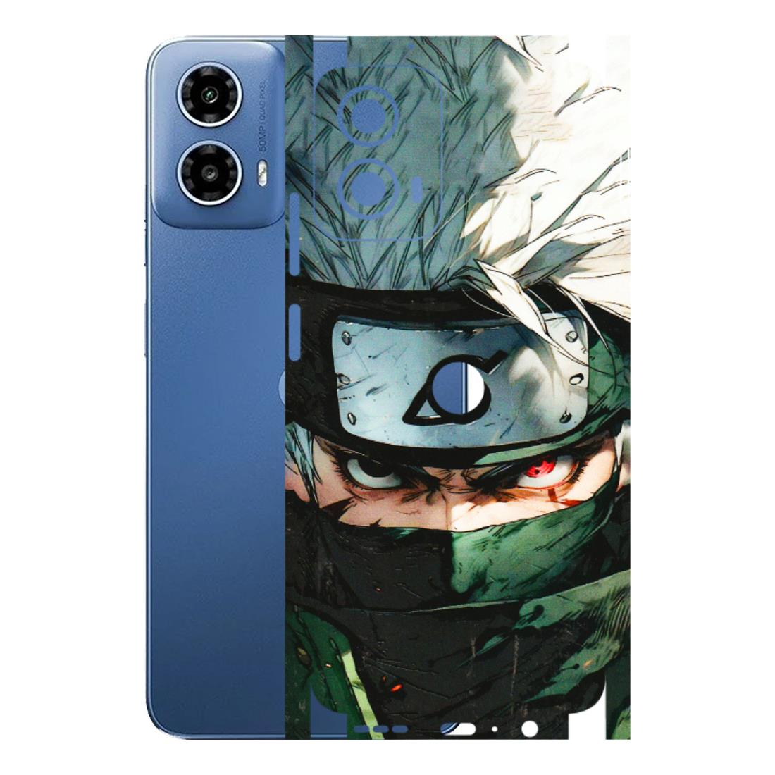 Motorola Phone Skins (All Models) - Kakashi Red Eye Focus - 3D Embossed Finish (L-227) Motorola Moto G 34 (5G)